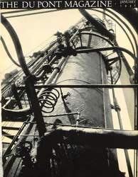Planta industrial, portada de la revista DuPont, enero 1931