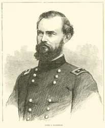 James B McPherson, julio de 1864