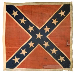 Bandera de escolta "Jeff Davis" (textil)