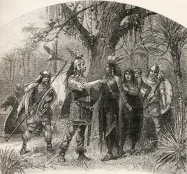 Desembarco de los nórdicos, de 
