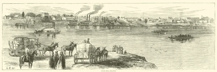 Little Rock, Arkansas, agosto de 1863