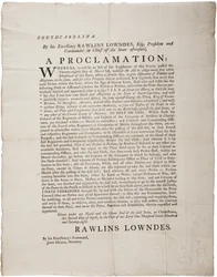 Juramento de lealtad para proteger la independencia de Carolina del Sur, 2 de abril de 1778
