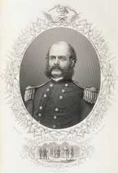 Mayor General Ambrose Everett Burnside, de 