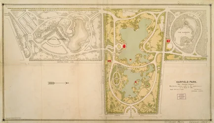 Mapa de Garfield Park, Chicago, Illinois
