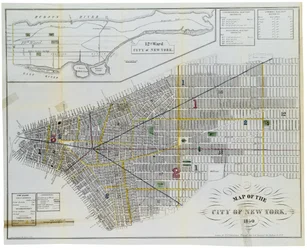 Mapa de la ciudad de Nueva York