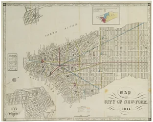 Mapa de la ciudad de Nueva York