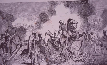 Guerra Mexicano-Estadounidense (1846-48), Batalla de Palo Alto y muerte del Mayor Ringgold