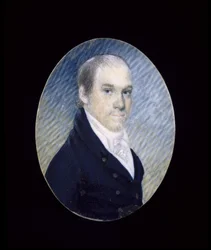 Miniatura de William Cadogan Simes (1773-1824), c. 1810-1824