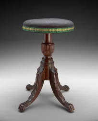 Taburete de música, c.1810-15