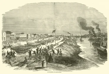 Ocupación de Alexandria, mayo 1863