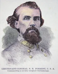 Retrato del Teniente General Nathan B. Forrest (1821-77)