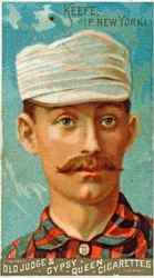 Retrato de Tim Keefe, 1887
