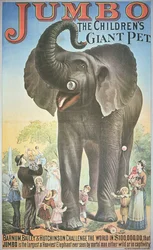 Póster publicitario de 