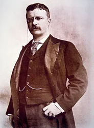 El presidente Theodore Roosevelt