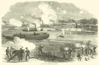 Incursión de los acorazados confederados, febrero 1865