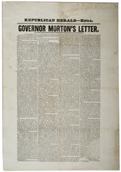 Republican Herald- Extra, 27 de agosto de 1842