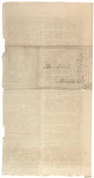 Resoluciones imprimiendo la propuesta de NYS para enmiendas a la Constitución, octubre de 1788