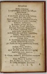 Samuel Mather, Epitafio, 1724