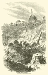 Estación de señales, cima de Maryland Heights, septiembre 1862