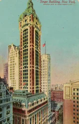 Edificio Singer, Nueva York, c.1900-09