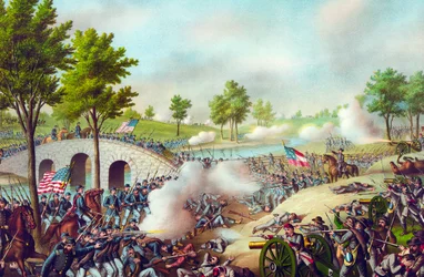 La batalla de Antietam, 1862
