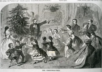 El Árbol de Navidad, ilustración de 