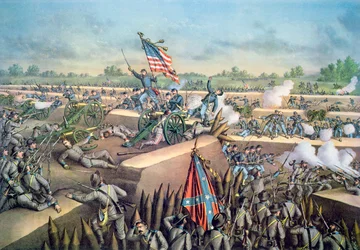 La caída de Petersburg ante el Ejército de la Unión, 2 de abril de 1965