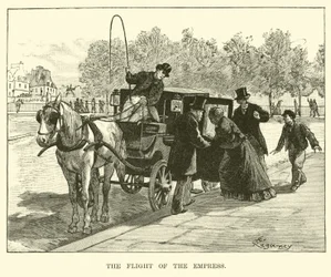 La huida de la emperatriz