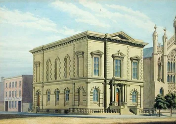 La Sociedad Histórica de Nueva York, Ciudad de Nueva York, por Meltam y Burke Arquitectos