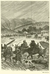 La campaña en el barro, enero 1863