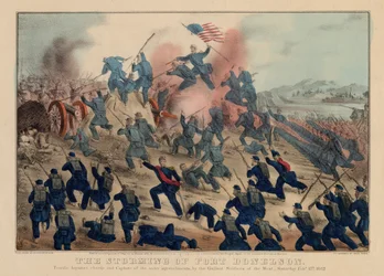 El asalto de Fort Donelson