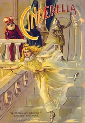 Cartel teatral de Cenicienta