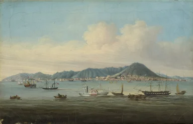 Vista de Hong Kong, 1850