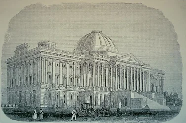 Vista del Capitolio, c.1848 (grabado)