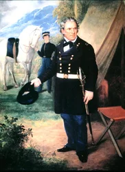Zachary Taylor (litografía en color)
