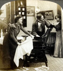 Cortándose el cabello