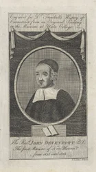 El reverendo John Davenport, pub. 1797