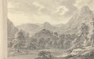 Cerca del lago Wyburn