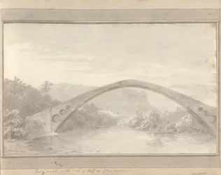 Vistas en Inglaterra, Escocia y Gales: Pont Y Pridd, en el Valle de Taff o Glamorgan