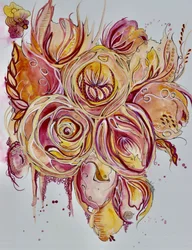 Una floración floral llena de vida