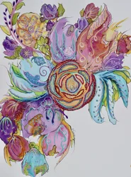Una fantasía floral llena de fantasía
