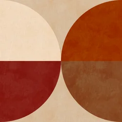 Otoño, estilo de mediados de siglo, tonos tierra 10