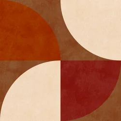 Otoño, estilo de mediados de siglo, tonos tierra 13