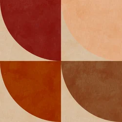 Otoño, estilo de mediados de siglo, tonos tierra 11
