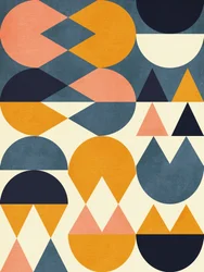 Rainbow Plus Shapes  Azul mostaza 6