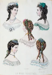 Cinco peinados de mujeres