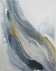 Gris fluido dorado