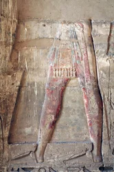 Relieve del dios sol Ra, sitio de entierro de Siptah, KV47, ca siglo XIII-XII a.C.