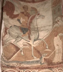 San Jorge y el dragón, siglo XII