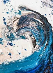 Ola del mar (abstracto)